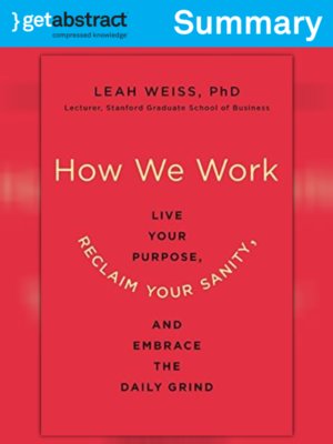 cover image of How We Work (Summary)
